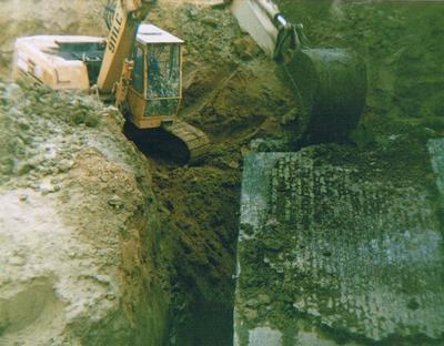 ondergraven bunker